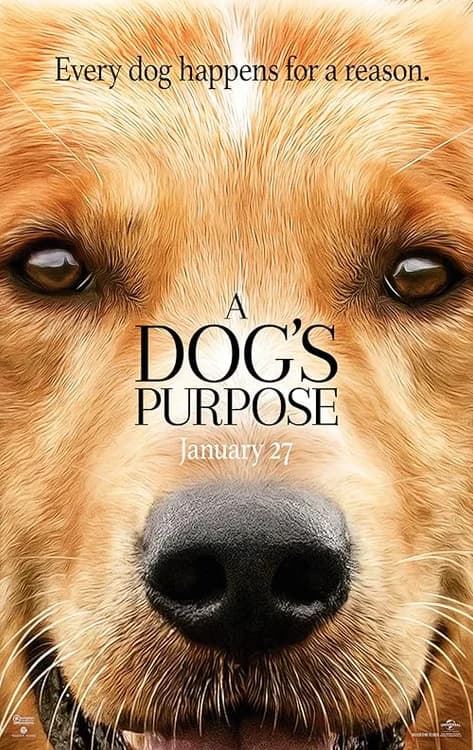A Dog's Purpose film posteri