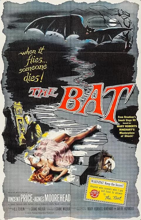 The Bat film posteri