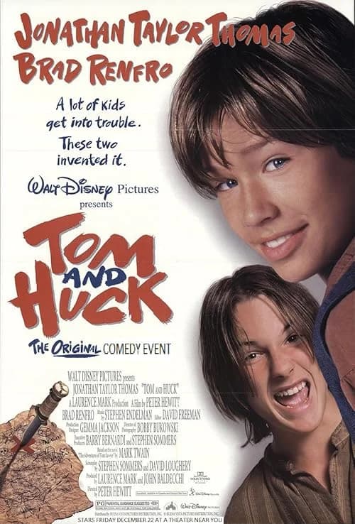 Tom and Huck film posteri